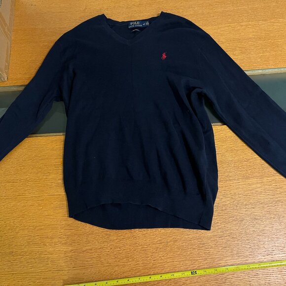 Ralph Lauren Polo V-Neck Sweater – Size S - Picture 1 of 6